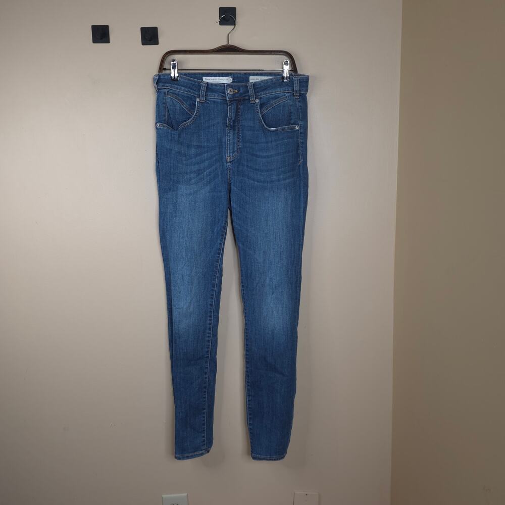 Pilcro and the Letterpress High Rise Denim Legging in Medium Wash Size 32T